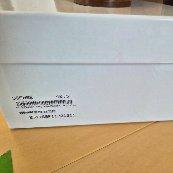 Maison Margiela Tan Brown Tabi Boots Sz 40.5 - Picture 6 of 8